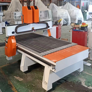 เครื่องแกะสลัก1325 CNC สำหรับงานหนักเครื่องตัดไม้ขนาดเล็ก1530อลูมิเนียม3แกนเครื่องแกะสลัก2หัวสำหรับงานไม้ - Product Image 4