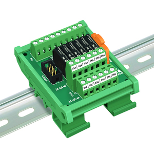6 canales Montaje en riel DIN Original APAN3105 APAN3112 APAN3124 Módulo de relé Entrada DC 5V 12V 24V 2017 5A Módulo de relé PLC - Product Image 1
