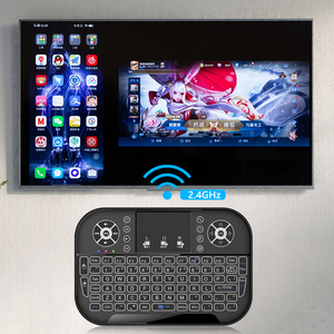Mini teclado inalámbrico de 2,4G, Teclado retroiluminado con ratón, teclado táctil para Smart TV Box, PC de escritorio - Product Image 3