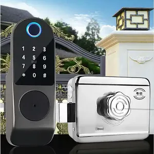 Tuya Digital IP67 <strong>Security</strong> Safety Wholesale Smart Fingerprint Recognition Padlock with <strong>Code</strong> - Product Image 2