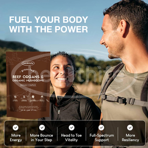 Yeni zelanda lal çim beslenen Protein tozu karmaşık takviyesi sığır organları organik mantar tozu - Product Image 3