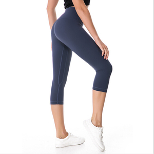 Eco friendly运动服装3/4瑜伽紧身衣Econyl ocean-bound塑料瓶健身房女士卡普里裤