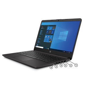 HP 240 G8 Notebook PC Win 11 Pro Gaming Laptop mit Intel Core i7 i5 i3 Prozessoren SSD Festplatte Englisch Tastatur CN Stecker - Product Image 1