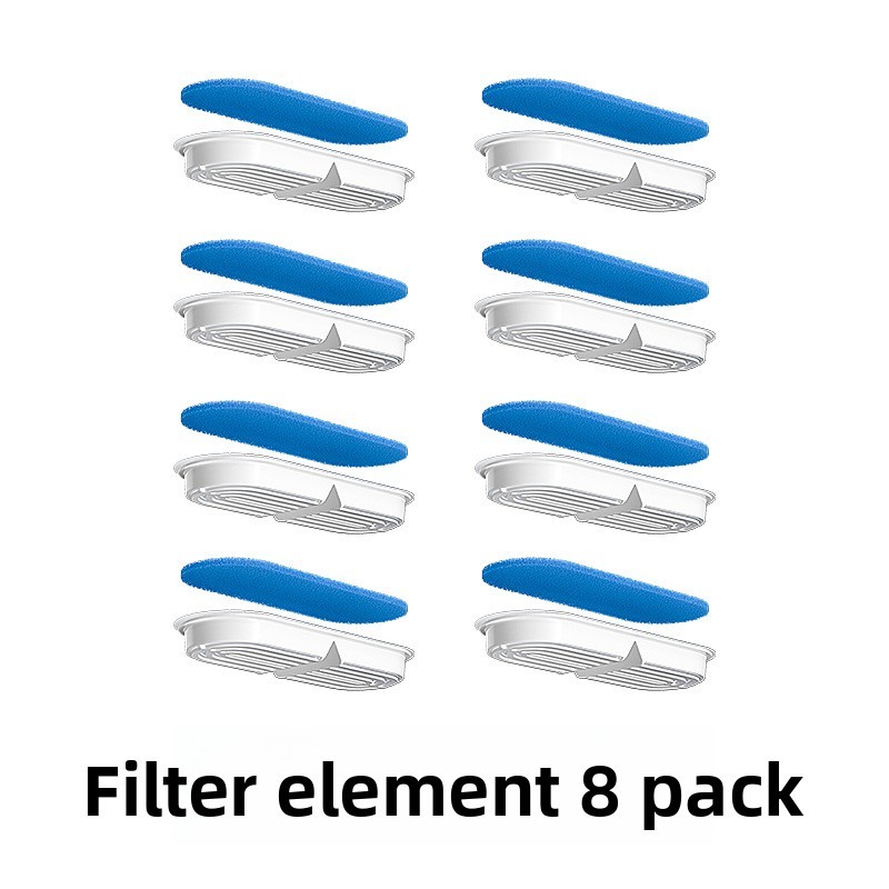 Upgrade blue and white filter cartridge set of 8 pieces
