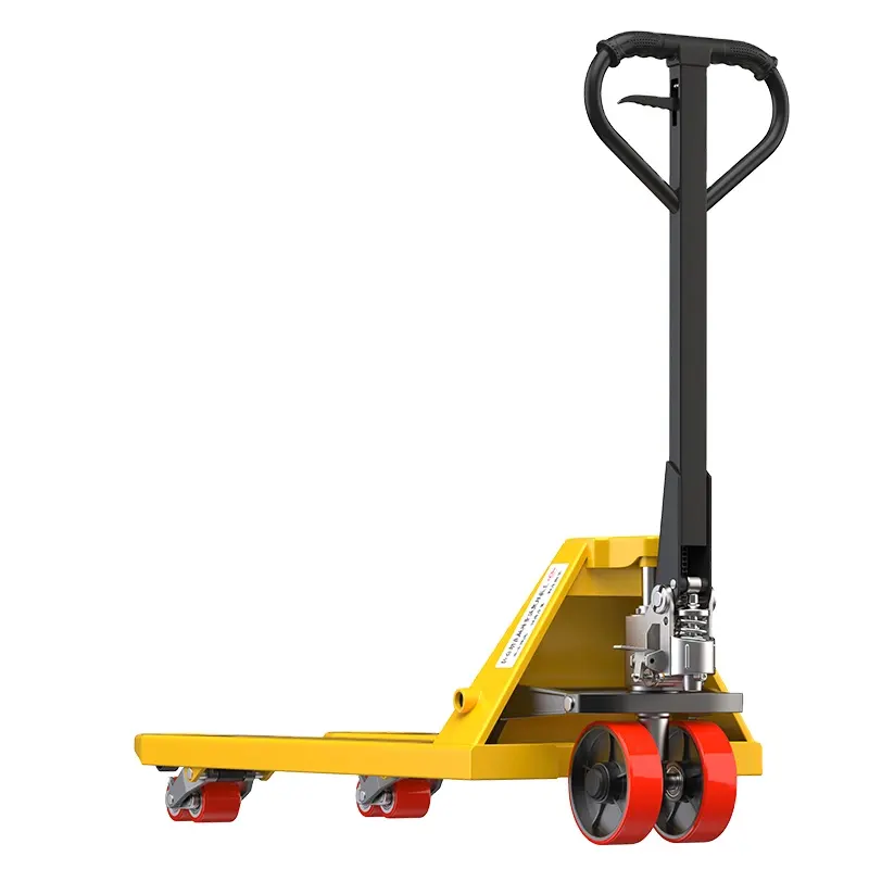 Wholesales Factory Price 3000kg 2500kg Rubber Pu Wheel Hand Truck Ce Hydraulic Manual Pallet Jack