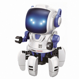 Intelligente per bambini in plastica telecomando Robot giocattolo per la parte superiore del corpo rotante luce programmabile musica divertente danza giocattolo musicale per i bambini - Product Image 5