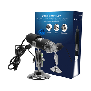 Joyería electrónica digital Cámara de mano óptica USB HD 1000X Soporte Compatible Microscopio para computadora de teléfono - Product Image 6