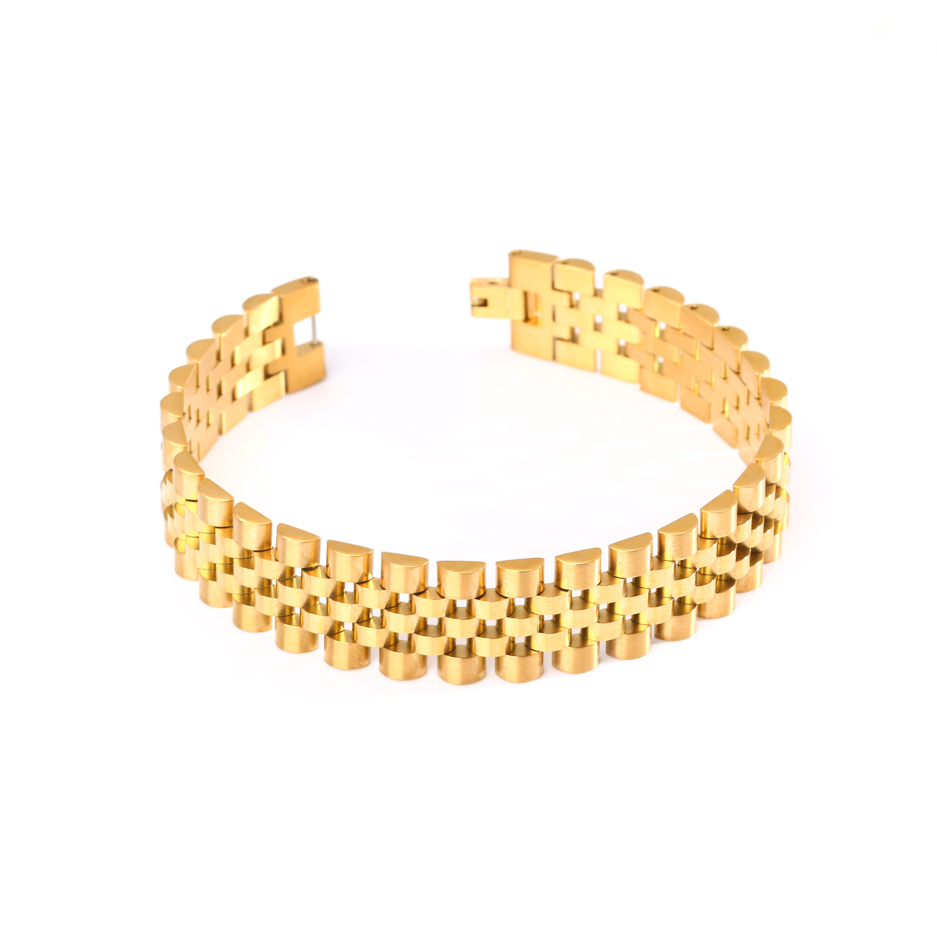 SL-007 15mm five beads Gold
