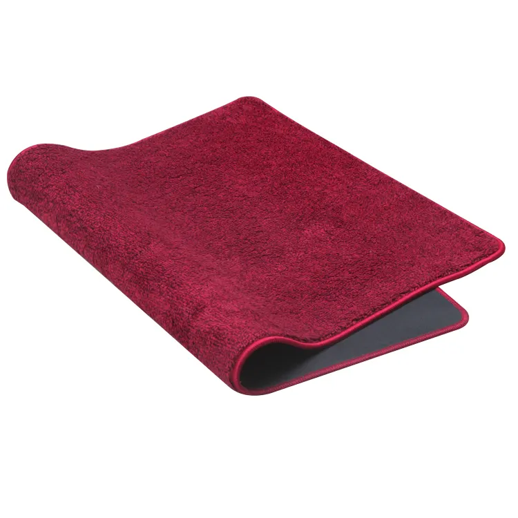 Perfecto alfombra estera antideslizante alfombra alfombras ducha lavable a máquina rojo 2021 Venta caliente estera para cuarto de baño