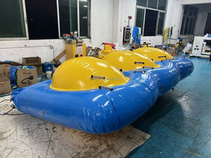 カスタマイズされたチューブ牽引可能2人ボート水上スキーチューブフライングジェットスキーボートウォータースポーツゲーム用 - Product Image 4