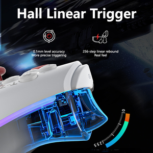 NS Wireless <strong>Controller</strong> PC Game <strong>Controller</strong> with Somatosensory Burst Vibration and Linear Trigger for Game Players - Product Image 5