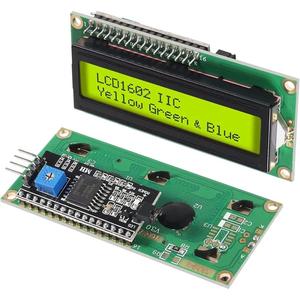 LCD1602 1602 LCD-Modul Blauer/grüner Bildschirm 16x2 Zeichen LCD-Anzeige mit seriellem IIC I2C-Schnittstellenadaptermodul für - Product Image 5