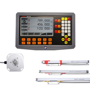 Kit di lettura digitale SINO SDS 2-3V DRO con sistema di <span class=keywords><strong>Encoder</strong></span> a scala lineare una serie di KA per fresatura, tornio e rettificatrici