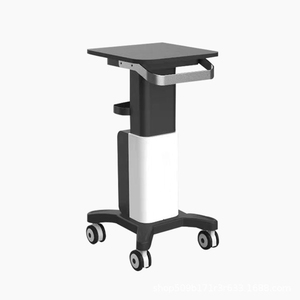 Tepsi ile profesyonel güzellik aracı sepeti alüminyum alaşım hareketli Salon arabası Spa depolama emtia raf - Product Image 3