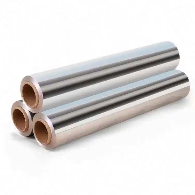 Aluminiumfolie für haushalt kleine rolle preis günstig hohe qualität 3003 8011 langlebige materialien für lebensmittelverpackung