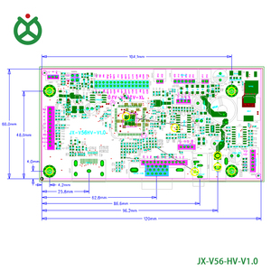 Placa controladora LCD Mstar V53, convertidor de retroiluminación LED, salida LVDS, VGA para entrada HD MI, resolución de 1920*1080p, placa única - Product Image 4