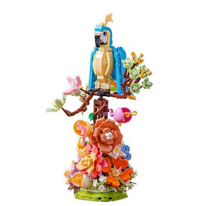 Tương thích cho <span class=keywords><strong>LEGO</strong></span> chim xây dựng khối hợp thời trang mô phỏng Vẹt hoa lắp ráp mô hình nhà sáng tạo đồ trang trí cho tốt nghiệp - Product Image 1