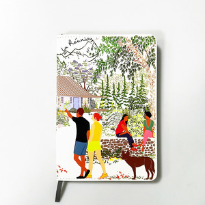 Cuaderno de sublimación en blanco con patrón personalizado DIY impresión tamaño A4 A5 transferencia térmica brillante de cuero PU diario - Product Image 3