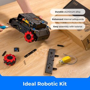 Robotics Kit Programmier bares Roboter-Kit Kompatibel mit Arduino IDE und Raspberry Pi für Jugendliche und Erwachsene