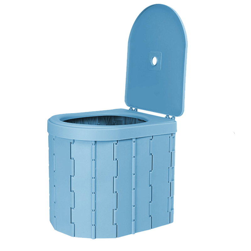 Bleu avec couvercle