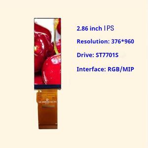 LM Oem Odm 2.86 pollici IPS 376*960 <span class=keywords><strong>Dsi</strong></span> <span class=keywords><strong>Mipi</strong></span> RGB interfaccia Tft schermo a colori da 2.86 pollici Tft modulo <span class=keywords><strong>Lcd</strong></span> <span class=keywords><strong>Display</strong></span> Touch Screen