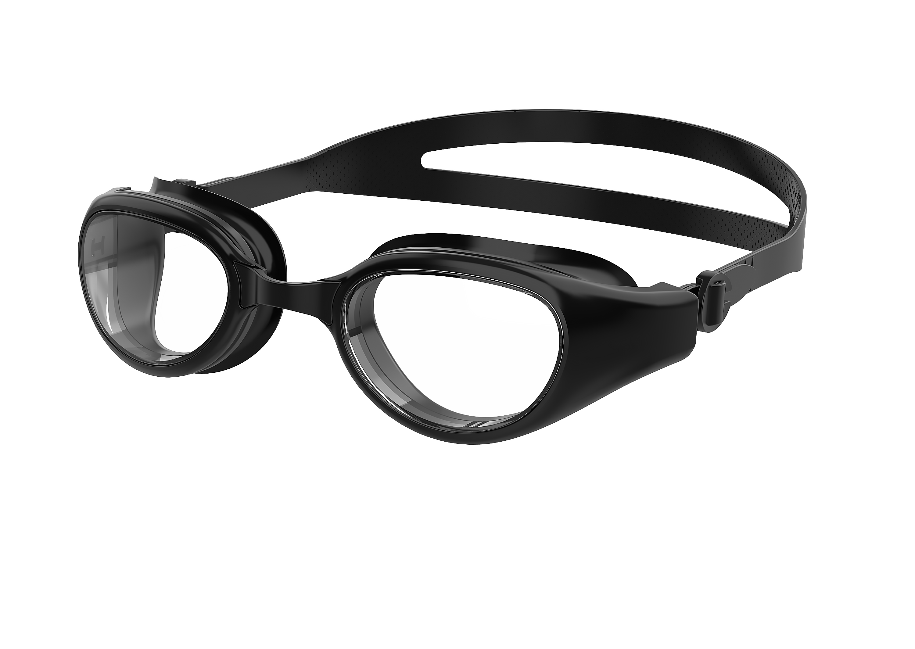 Verre transparent - Noir