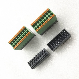 Bloque de terminales enchufable de mayor calidad 15EDGKNH-3.5 conector de bloque de terminales de resorte de PCB de doble capa DFMC 1,5 PHOENIX DEGSON - Product Image 4