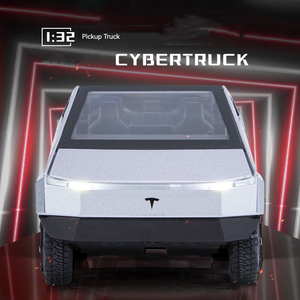 Diecast <strong>Model</strong> Cars 1:32 T Cybertruck Pickup Alloy Car <strong>Model</strong> Sound and Light Pullback Decorate Metal Car <strong>Model</strong> Toy - Product Image 3