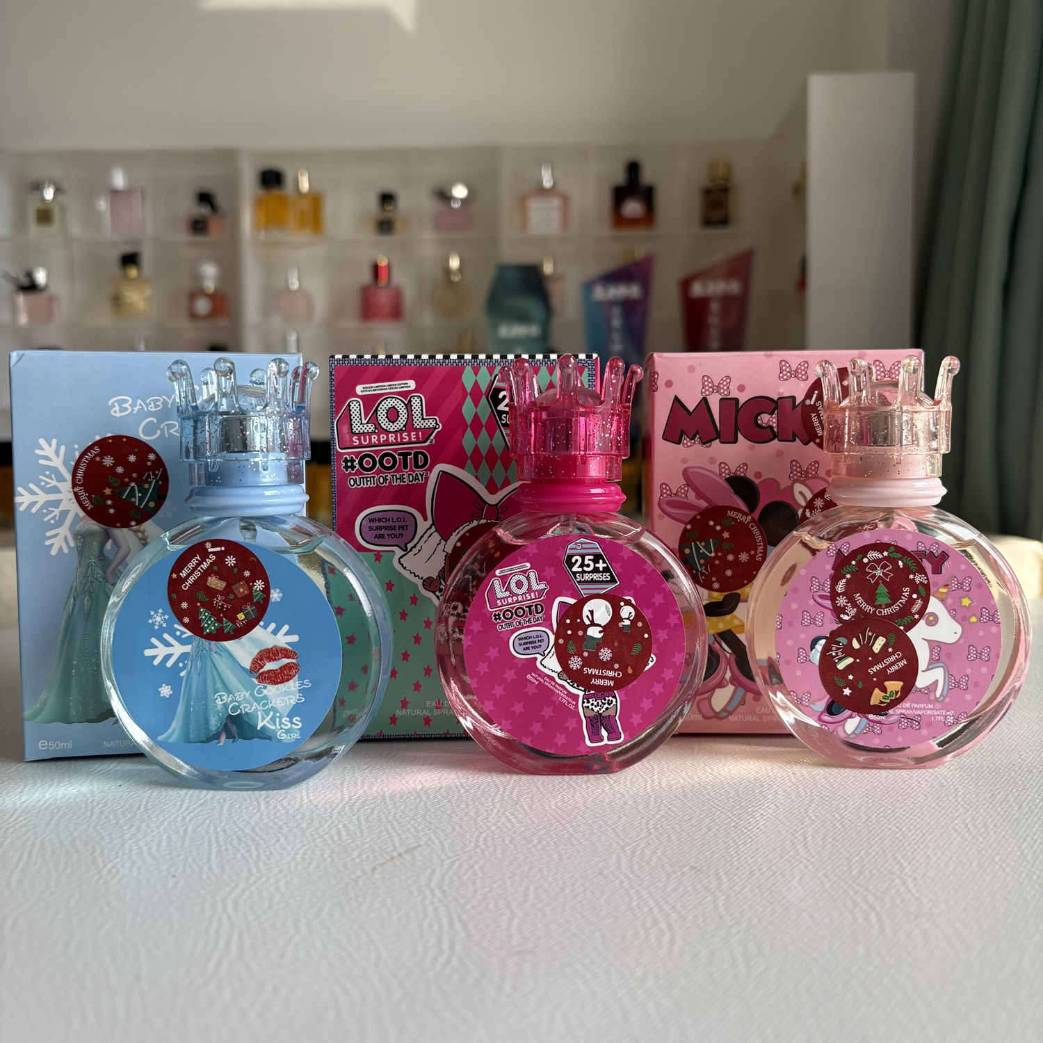 คอลเลกชันน้ำหอม Eau de Parfum ธีมเจ้าหญิง
