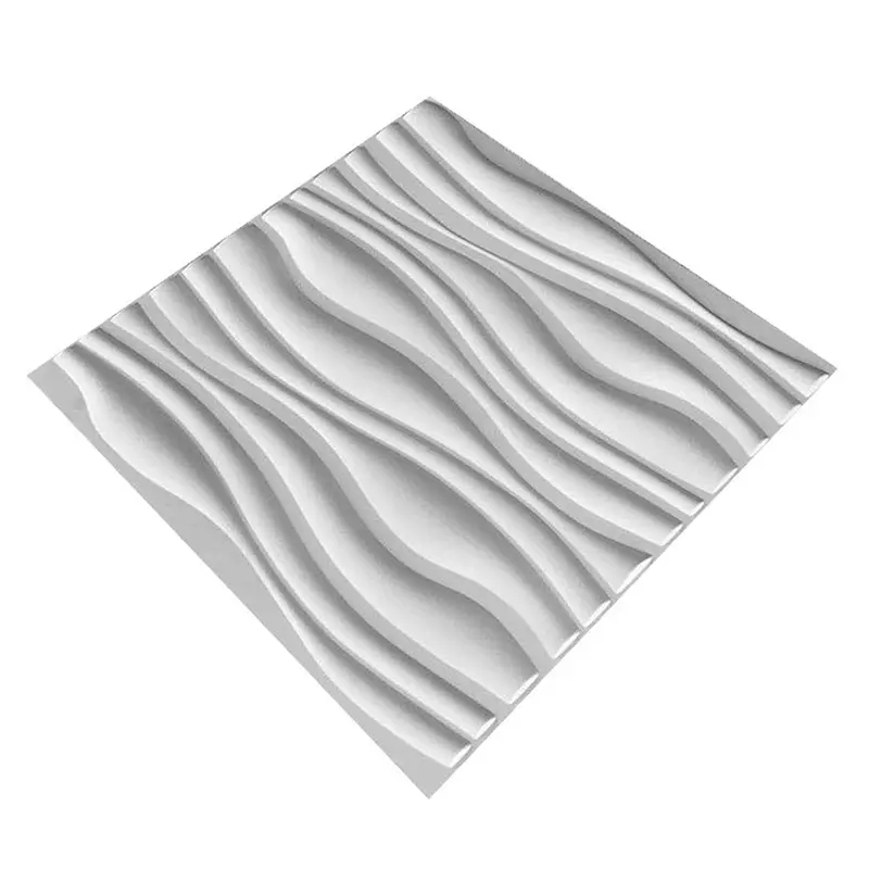 Panneau mural décoratif en Pvc, 3d, résistant au feu, design moderne, diamant, bon marché, vente en gros,