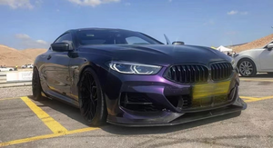 フロントリップBMW8シリーズ840i 850i G14 G15 G16カーボンファイバーACスタイル - Product Image 4