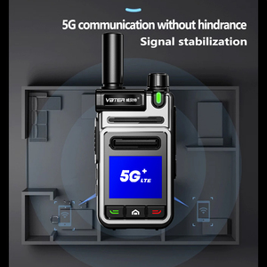 WBT-6.0 4GPOCミニハンドヘルドトランシーバーバージョン5000 km、GPS WiFiサポートグローバルPTT-通信に便利なセット