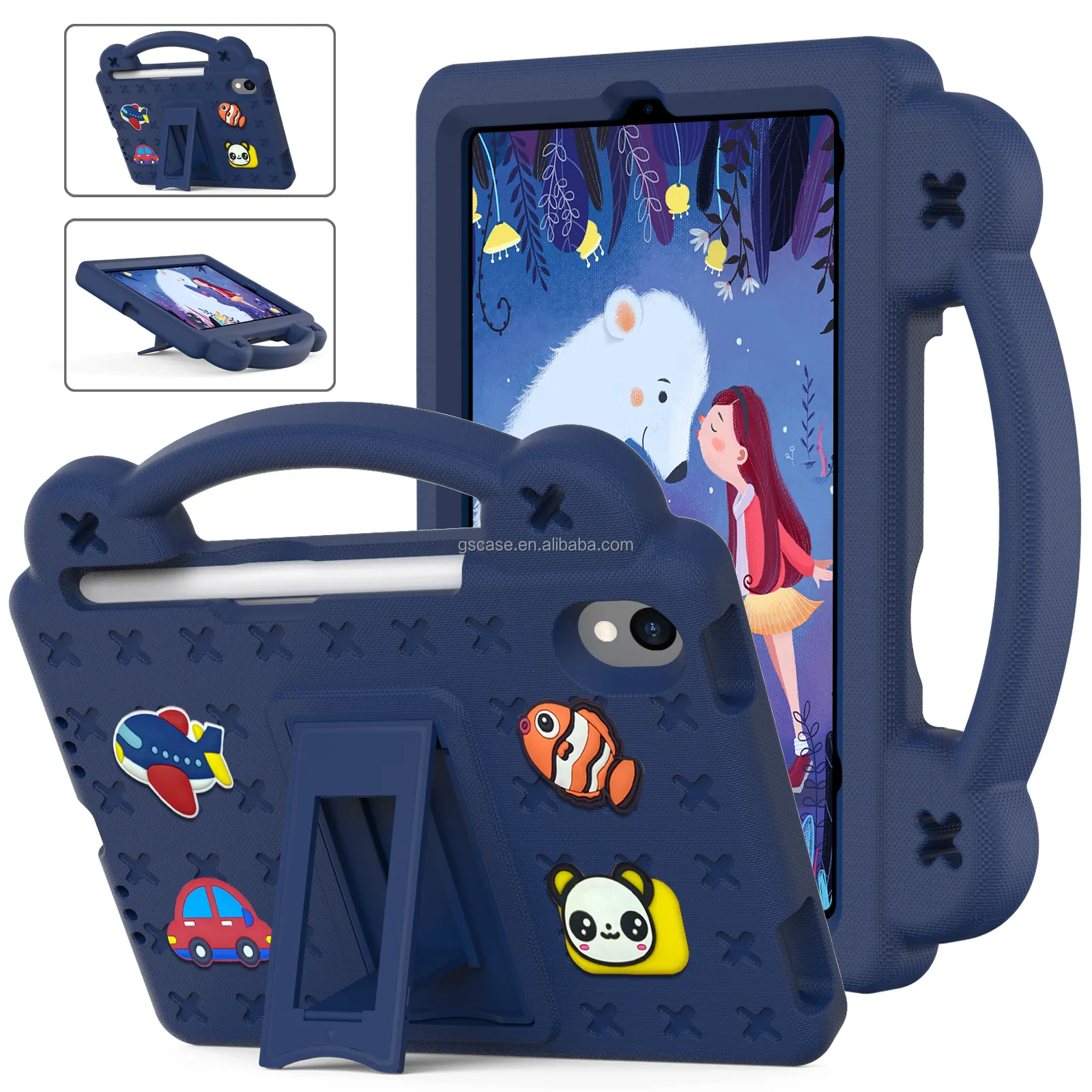 Honatop Mooi Design Eva Foam Schokbestendig Kindertablet Hoesje Voor Ipad Air 4 Pro 10.2 10.5 11 Inch