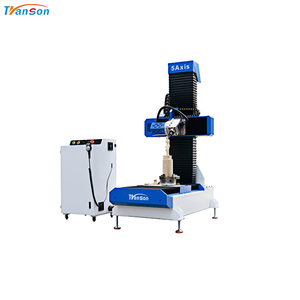 Fresadora Cnc de 5 ejes de escritorio, máquina enrutadora Cnc con mini enrutador Cnc de tallado de carpintería rotativo - Product Image 4