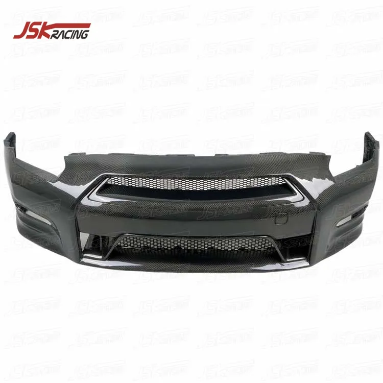 2012 VER STYLE CARBONO FIBRA FRENTE BUMPER CORPO KIT PARA 2008-2016 NISSAN GTR R35