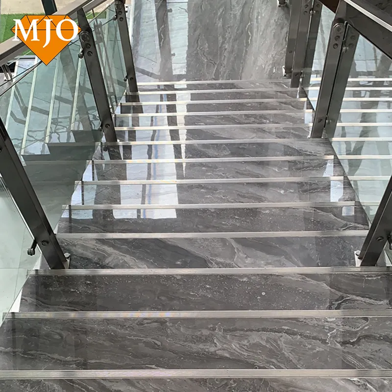 Tiras de acero inoxidable para pelar escaleras, accesorio OEM de fácil instalación, para Borde de escalera, foshán MJO, superventas