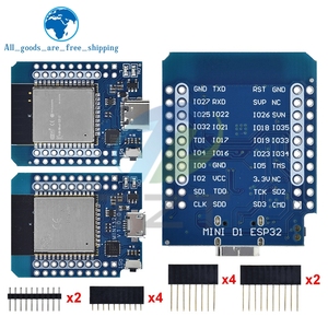 TZT per Wemos D1 MINI ESP8266 ESP32 ESP-32S WIFI Bluetooth CP2104 modulo scheda di sviluppo per Arduino con pin