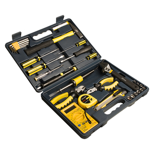 31PCS家用维修电动五金工具包多功能家用手工具套装 - Product Image 1