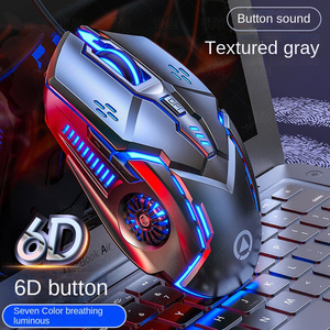 Mouse da Gaming ottico con cavo ergonomico con connettività USB 4 pulsanti programmabili ideali per PC Gamer - Product Image 4