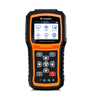 Foxwell T1000 TPMS Tool Support 315MHZ 433MHZ <strong>Sensors</strong> <strong>Programming</strong> Activate Check RF Key FOB Tire Pressure Monitoring System