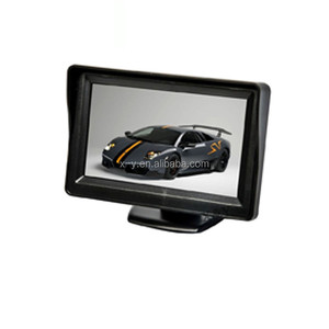 Ingresso Monitor AV telecomando universale a basso prezzo 4.3 pollici Tft auto posteriore Monitor Bus 2 Video 2 din audio auto carplay - Product Image 5