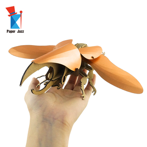 Hercules Beetle Insect Model Puzzles DIY Assembly Crafts Interactive Development Educational Kids <strong>Toy</strong> Gift - Product Image 3
