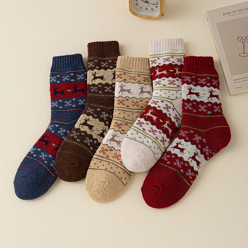Womens terry christmas fawn