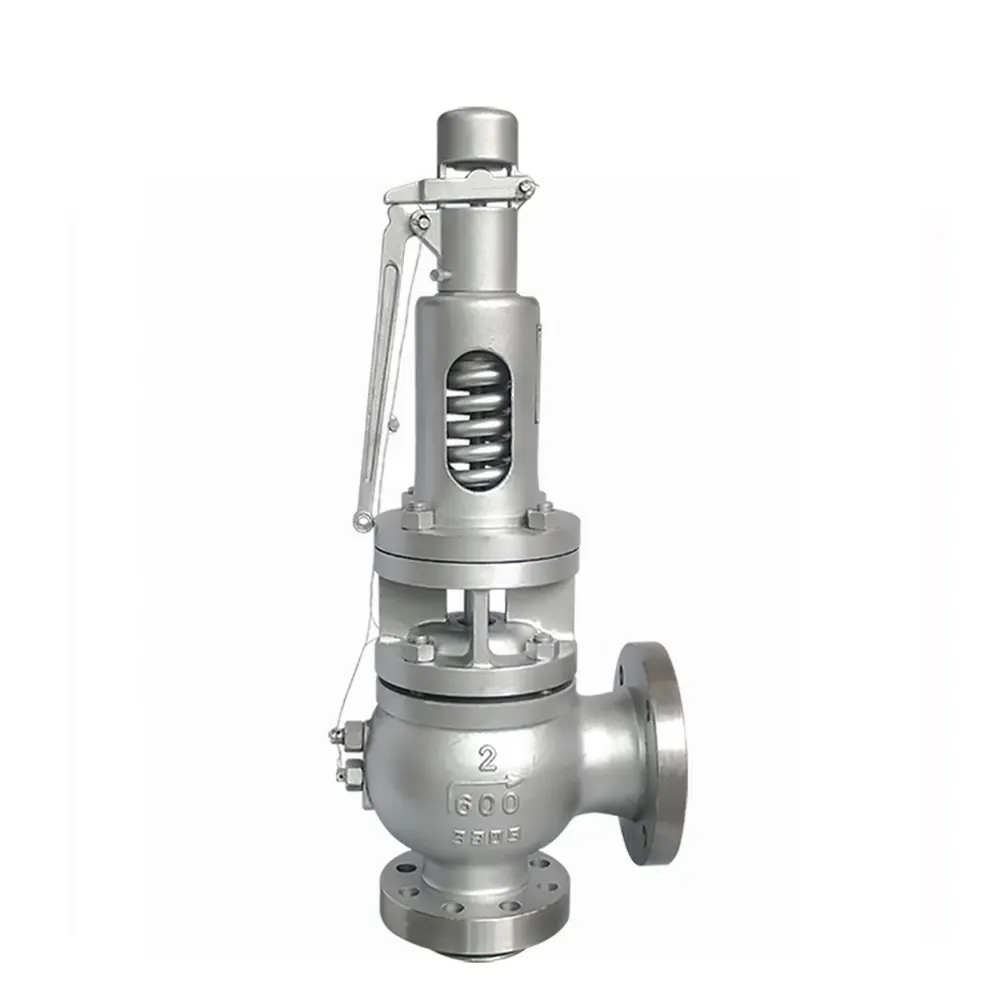 A48Y DN50 SS316 High Pressure Lever Type Spring Loaded Full Open Thermal Steam Safety Valve for Gas, Air, Steam