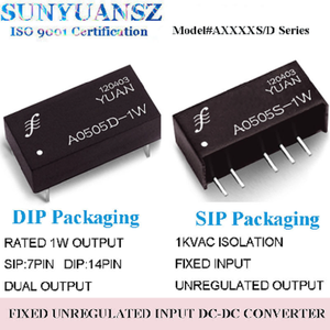Convertidores de potencia estáticos de 12V a ± 24V, módulos de potencia industriales monofásicos con estabilizadores industriales de salida regulada - Product Image 2