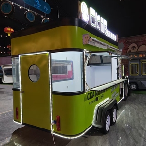 משאית אוכל נייד מאובזר לאוכל לחטיף למבורגרים ששווארמה-מטבח נייד - Product Image 3