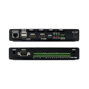 Industrieller IoT-Mini computer basierend auf Raspberry Pi Compute Module 4 (NICHT enthalten), PoE, 5G/4G, Metall gehäuse, Lüfter - Product Image 4