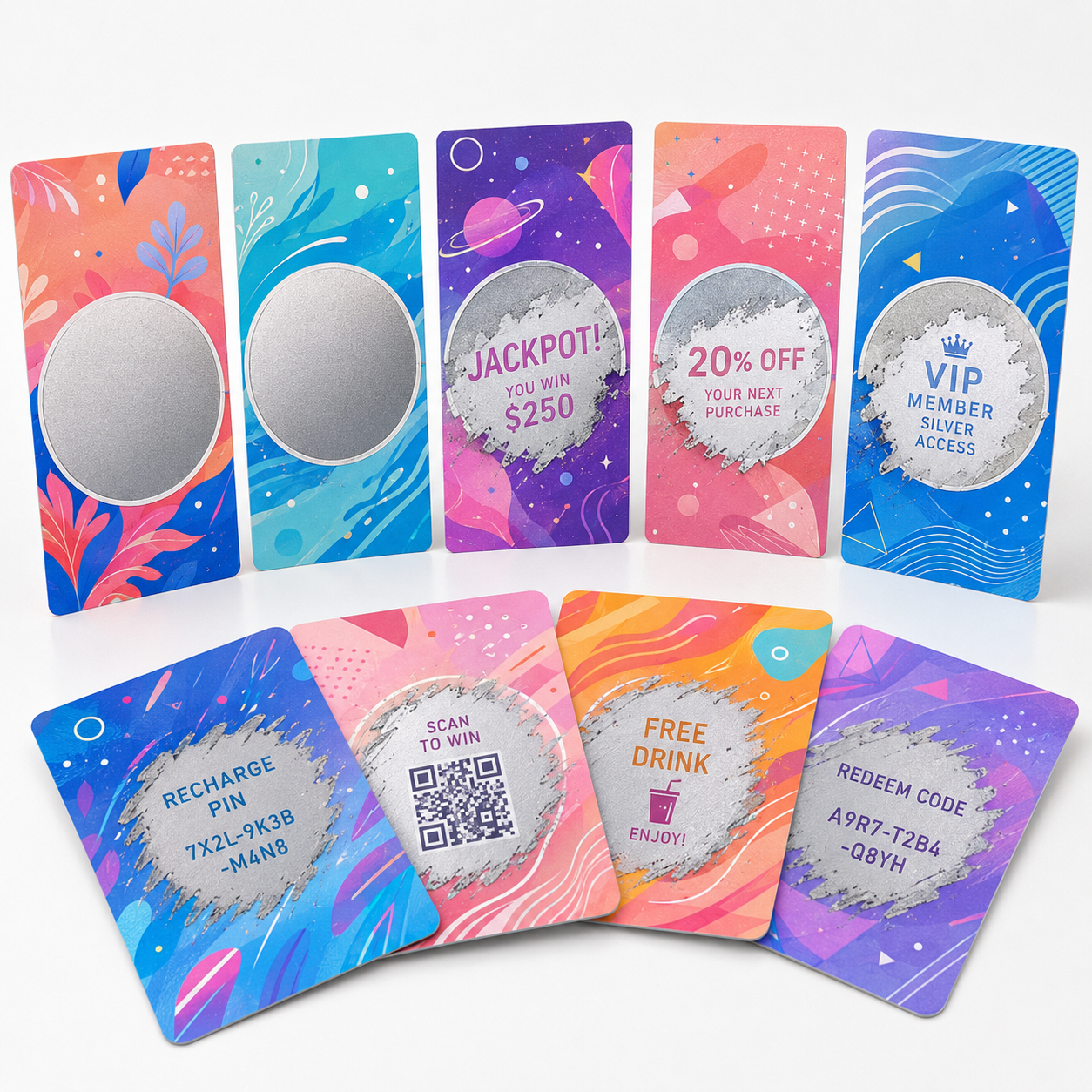 Custom Scratch Cards