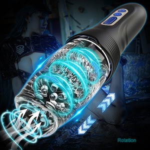 Điện của nam giới cho nam masturbator cup tự động từ xa xoay da-an toàn mềm bên trong dễ dàng làm sạch yên tĩnh sử dụng - Product Image 3