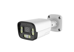 高品质2mp 4mp 5mp 6 mp 8mp 4K POE人脸检测户外IP子弹安全摄像机全彩 - Product Image 3